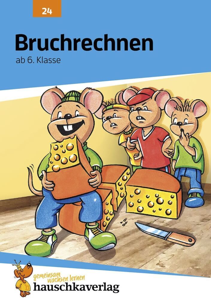 Thumbnail - Bruchrechnen Ab 6. Klasse. Ab 11 Jahre.