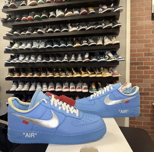 Original CI1173 400 Nike Air Force 1 Low Off-White MCA University Blue Größe 13 - Bild 1 von 24