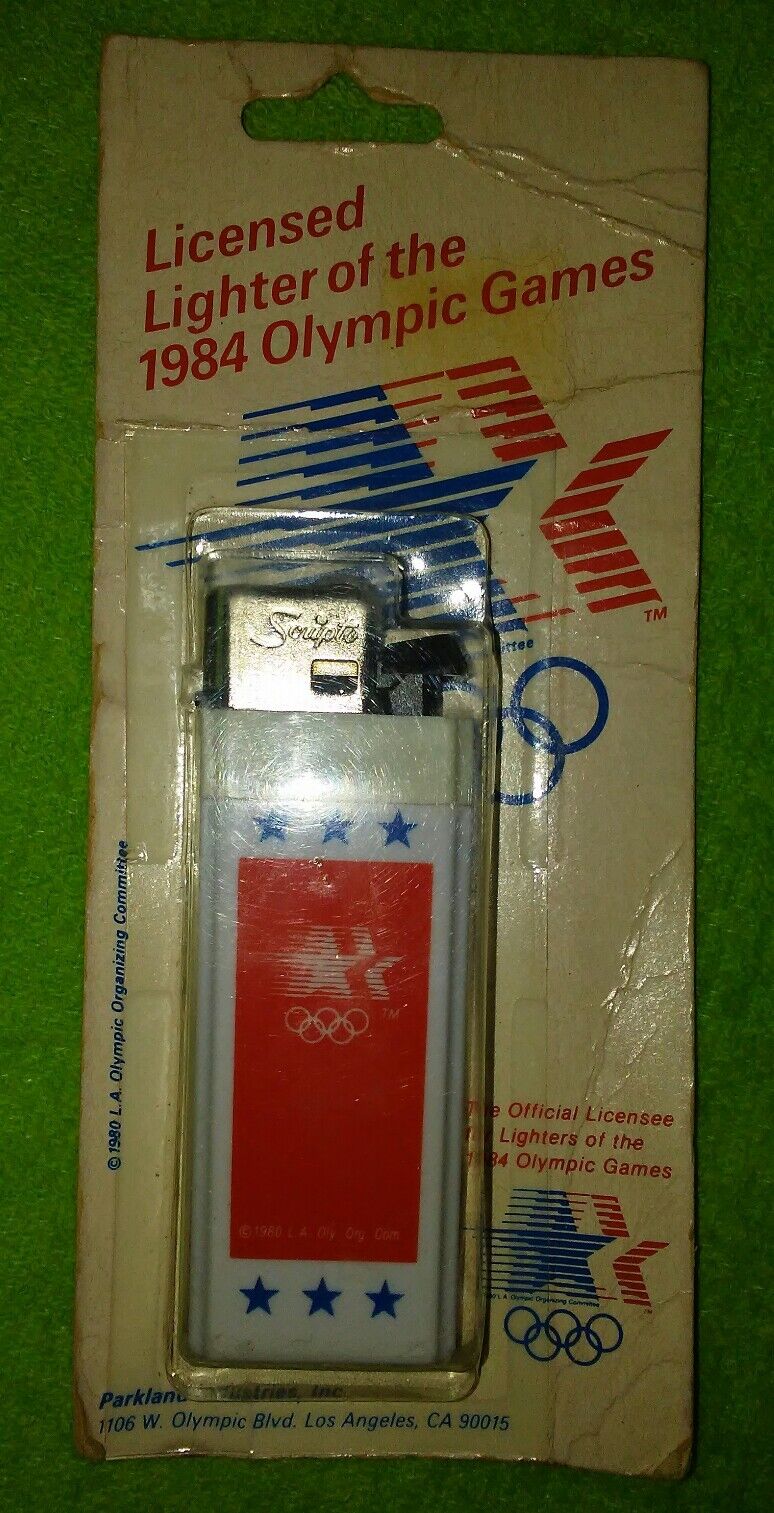 1984 Olympic Lighter Los Angeles | eBay