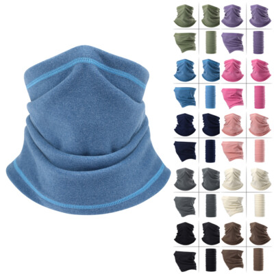 Fleece Winter Neck Warmer for Men Women Ski Neck Gaiter Cover
