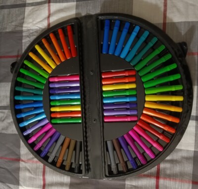 60 Assortment of Rainbow markers