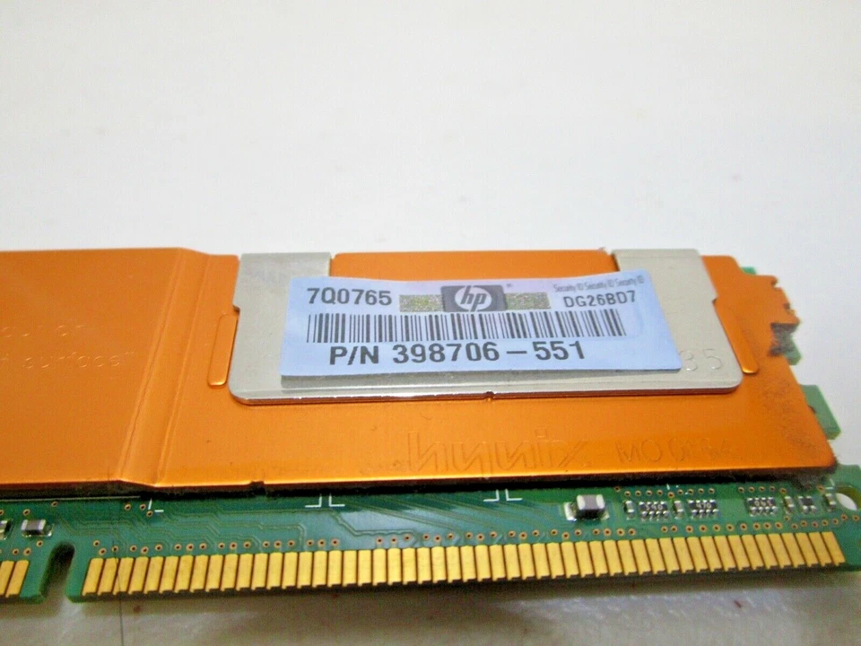 6x Hynix PC2-5300F-555-11 1GB 2Rx8 Server Memory RAM Used Ships Free - Image 4 of 4