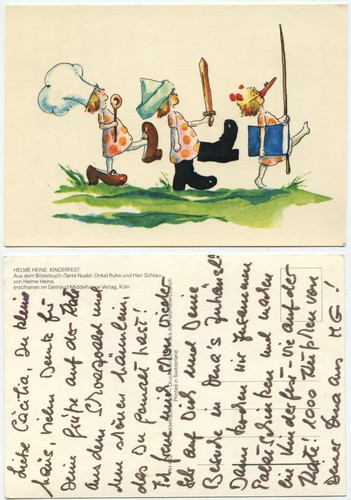 35486 - Helme Heine - Kinderfest - alte Ansichtskarte