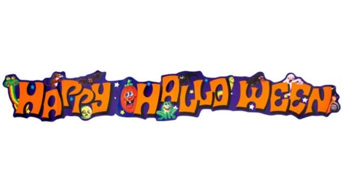 Halloween Happy Halloween Banner