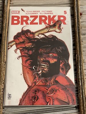 BRZRKR #5 GIUSEPPE CAMUNCOLI VARIANT COVER B KEANU