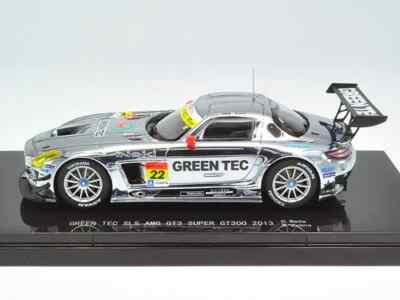 エブロ。1/43GREEN AMG GＴ3スーパーGＴ300。 EBBRO 1/43 GREEN TEC SLS AMG GT3 SUPER GT300 2013 No.22