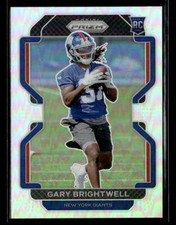 Gary Brightwell 2021 Panini Prizm #400 Silver New York Giants