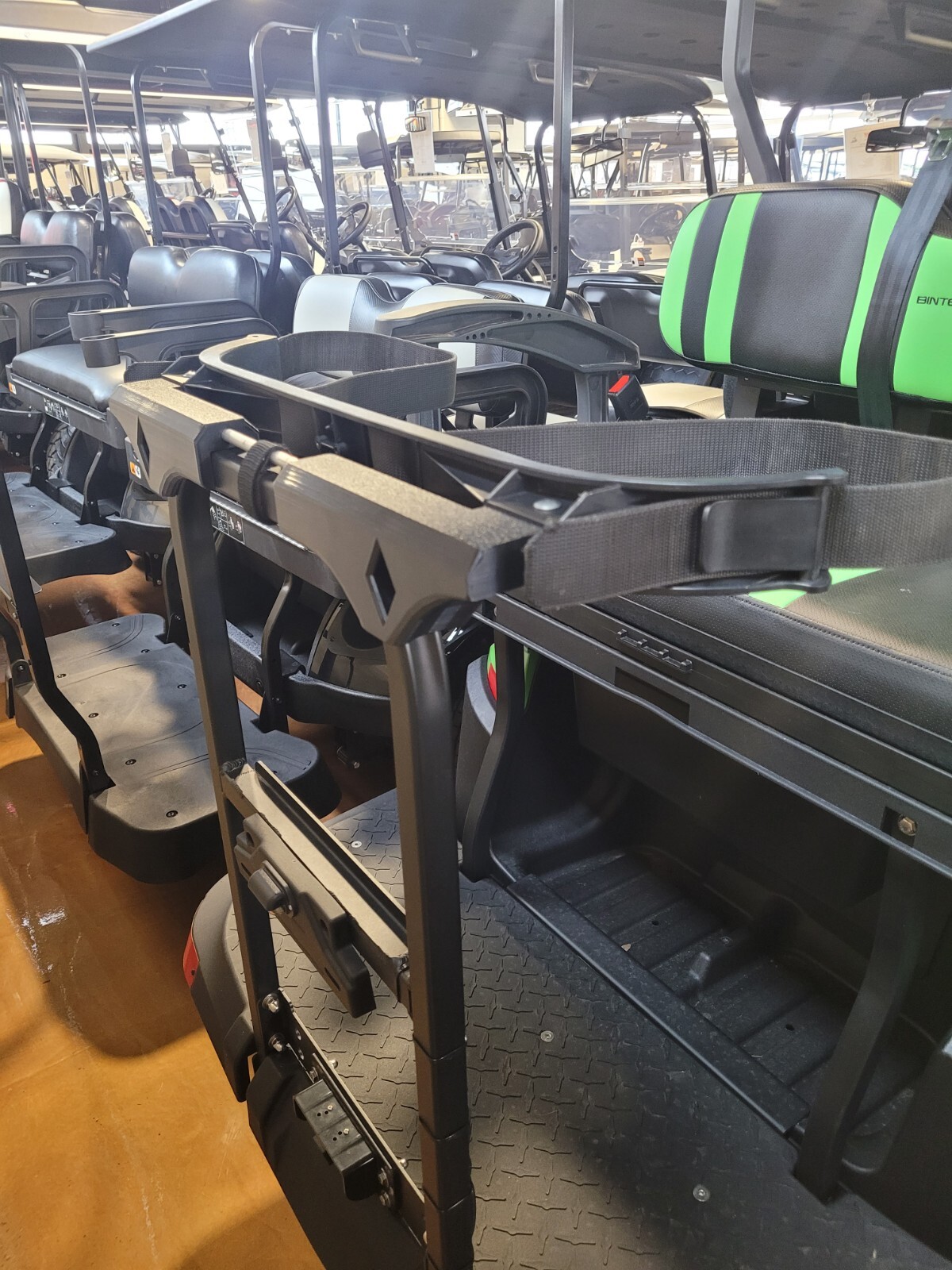 Bintelli Golf Bag Holder For Rear Grab Bar No Drilling Required, Easy