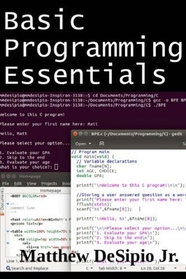Basic Programming Essentials: Le... by DeSipio Jr., Matthew Paperback / softback