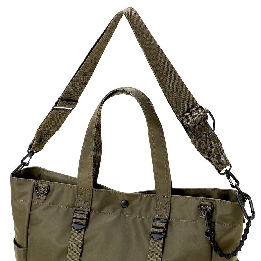 POTR RIDE 2WAY TOTE BAG L 997-17077-30 olive green PORTER Yoshida & Co. 2023