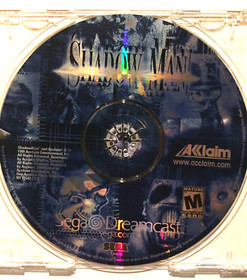 SHADOW MAN ~1999~ SEGA DREAMCAST ~Video Game~ Acclaim ~ MATURE ~Excellent