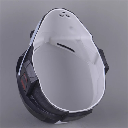 Star Wars Mandalorian Moff Gideon Helmet Full Face Mask Halloween Prop Cosplay - Picture 5 of 5