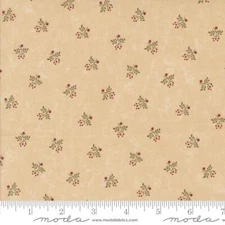 A Vintage Christmas Tan  9787 11 BT yard x 43 in cotton Kansas Troubles