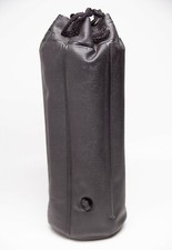 Sima Airsheild INFLATABLE Soft Lens Case Pouch Black Drawstring Bag 11 x 4"