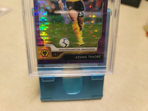 2019 Prizm EPL Breakaway Adama Traore Violet Prizm RC Card /75 BGS 9.5 T7825 - Picture 3 of 6