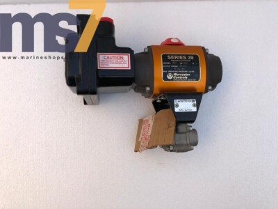WORCESTER 10EH SERIES 39 PNEUMATIC ACTUATOR WITH LIMIT SWITCH & VALVE -NEW
