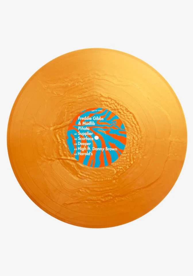 /1000 Freddie Gibbs & Madlib - Pinata - Limited Gold Nugget Vinyl 2xLP *SEALED - Image 2 of 2