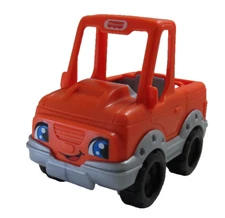 Fisher-Price Little People Help Others Car with eyes ands Mouth Orange