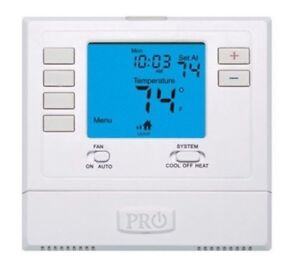 Pro 2 Heat/1 Cool Electric or Gas configurable Non-programmable