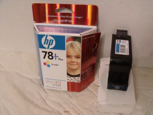 HP 78+ Tri-Color Vivera & HP Inkjet 78 Cartridge LOT OF 2 Expired March 2009 NEW - Picture 1 of 4