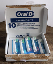 Oral-B CrossAction X Electric Toothbrush Replacement Brush Heads 10 ct.