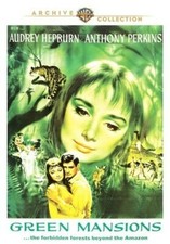 Green Mansions DVD 1959 Anthony Perkins, Audrey Hepburn, Lee Cobb, Henry Silva