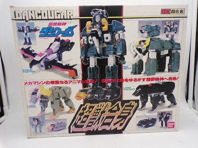 80's Bandai Japan DX Dancougar Dancouga MIB Godaikin Machine Robo
