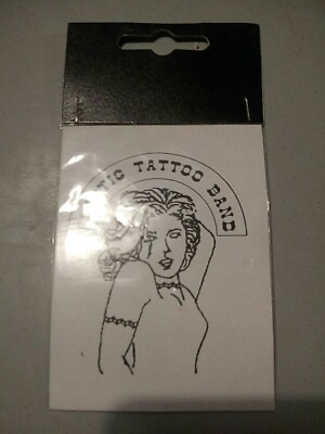 Mehrfarbiges elastisches Tattoo Band. Neu im Paket. (J13) (4)
