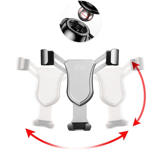 For Toyota RAV4 XA50 2019-2021 Mount Air Vent Gravity Adjustable Phone Holder - 第 4/13 張圖片
