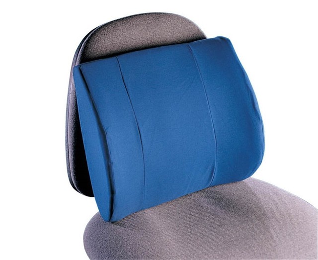 Contour Back Cushion Chair Sitting Position Carex Orthopedic Travel