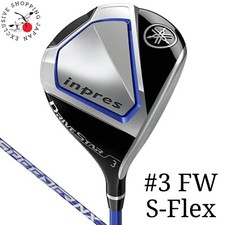 YAMAHA Inpres Drivestar Fairway Wood 3 FW S-Flex Speeder NX Graphite Shaft 2023