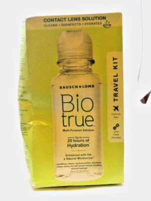 Bausch+Lomb Biotrue Multi-Purpose Contact Lens Solution 2 Fl Oz Travel Kit
