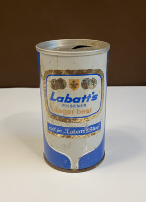 Labatt's Pilsner Lager Beer Can “Call for… Labatt's Blue” 12oz