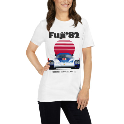 Fuji 1982 956 Group C Race Car Retro Racing Vintage Motorsports T