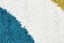 Enigma-Shag-Rug-Lime-Blue-White-230x160cm thumbnail 4