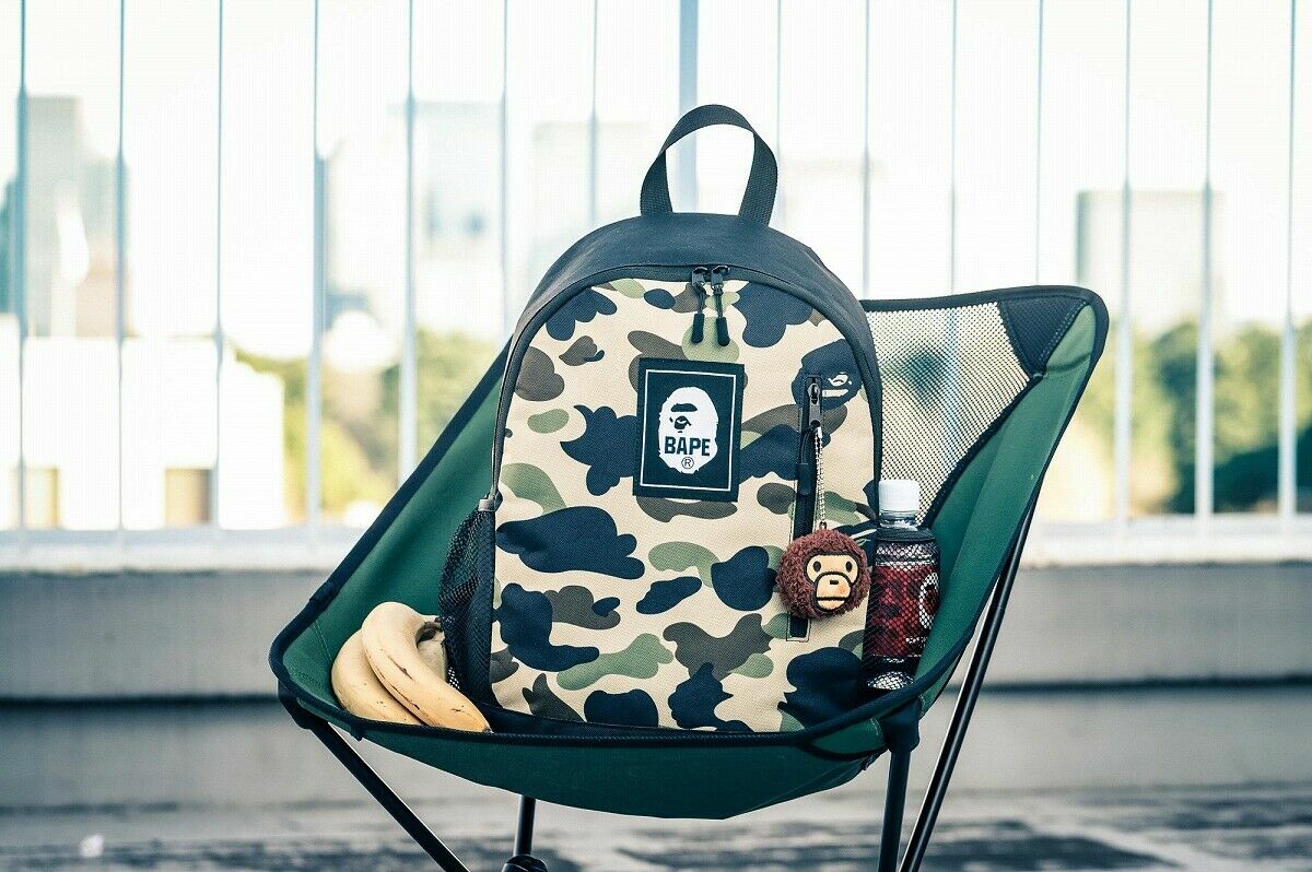 BAPE KIDS A Bathing Ape 2022 COLLECTION CAMO Backpack & MILO BAPE KIDS A Bathing Ape 2022 COLLECTION CAMO Backpack & MILO