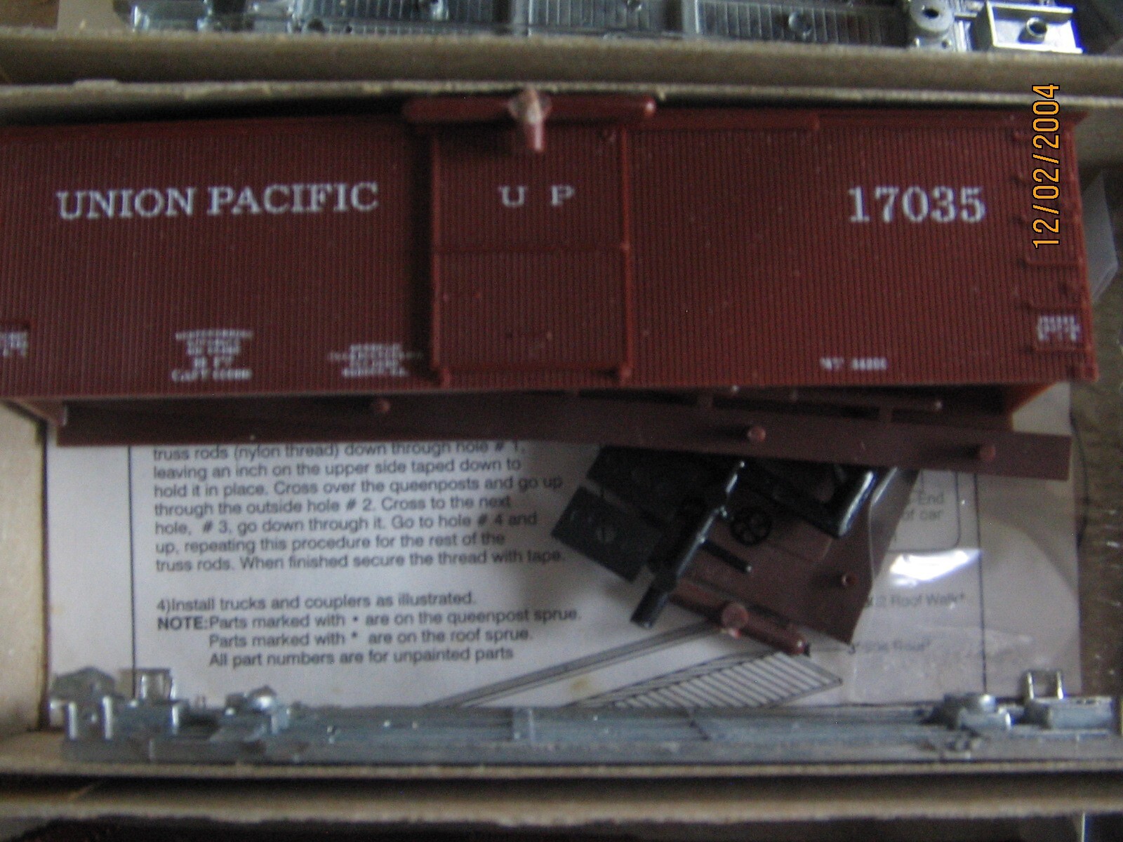 Set of 4Roundhouse Quality HOscale Boxcars Unassembled Kits eBay