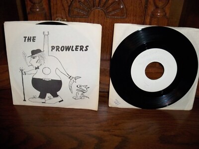 Prowlers-Dog Do Blues-Martyrs & Clowns-Picture Sleeve-Plus Test Pressing-45 RPMs