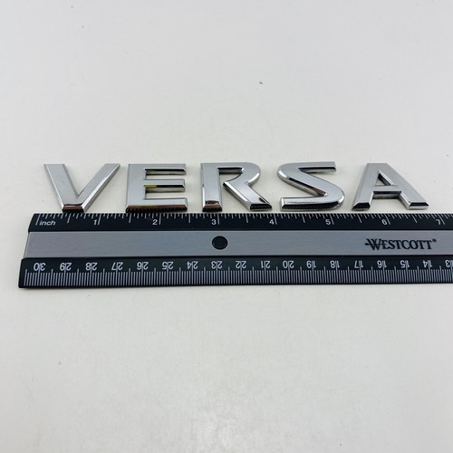 2007-2012 Nissan Versa Emblem Badge Logo Symbol Letters Trunk Gate Rear OEM G12 - Picture 2 of 7
