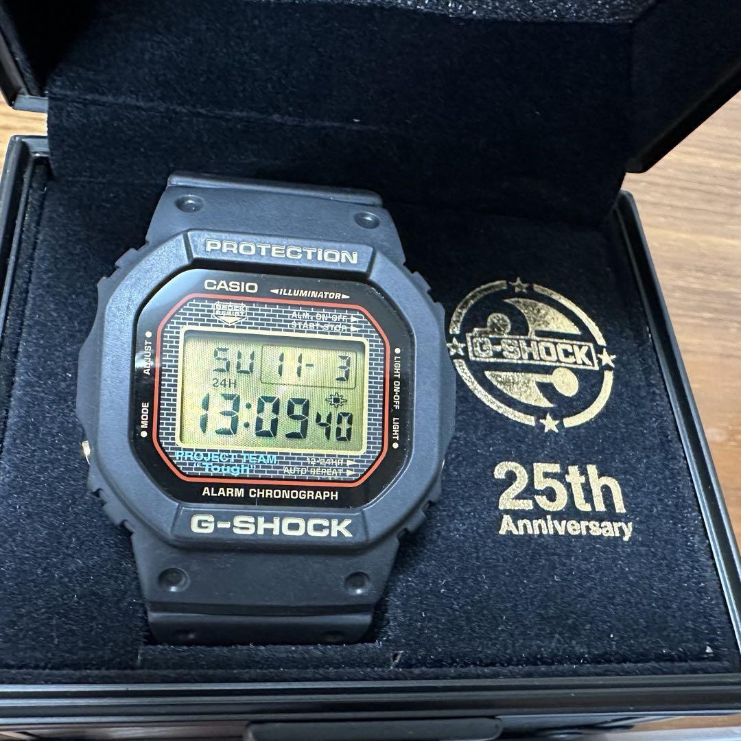 中古品 DW-5025SP-1JF G-SHOCK USED CASIO G-Shock G-Shock 25Th Anniversary DW-5025SP-1JF