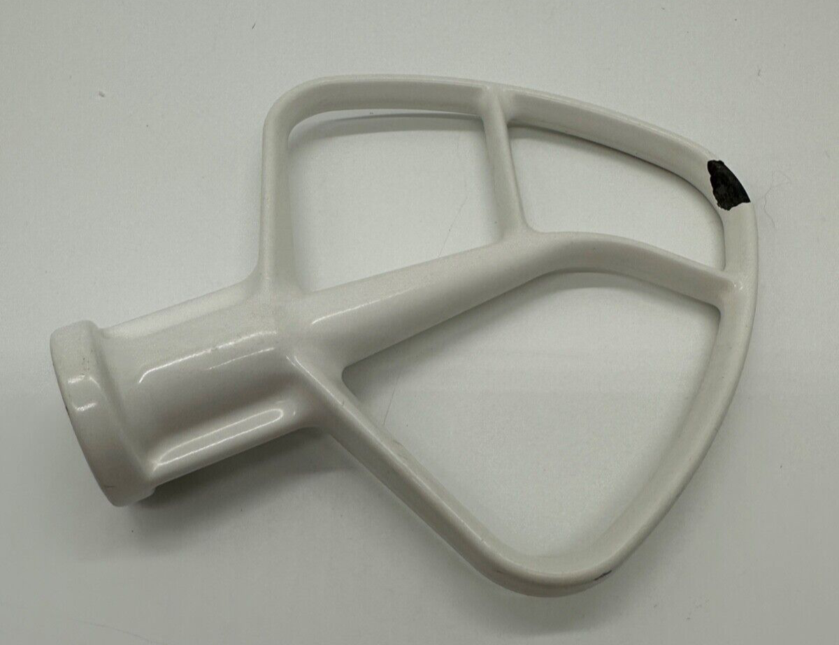 KitchenAid White Coated Flat Beater for 4.5 & 5-Qt Bowl-Lift Mixers-image