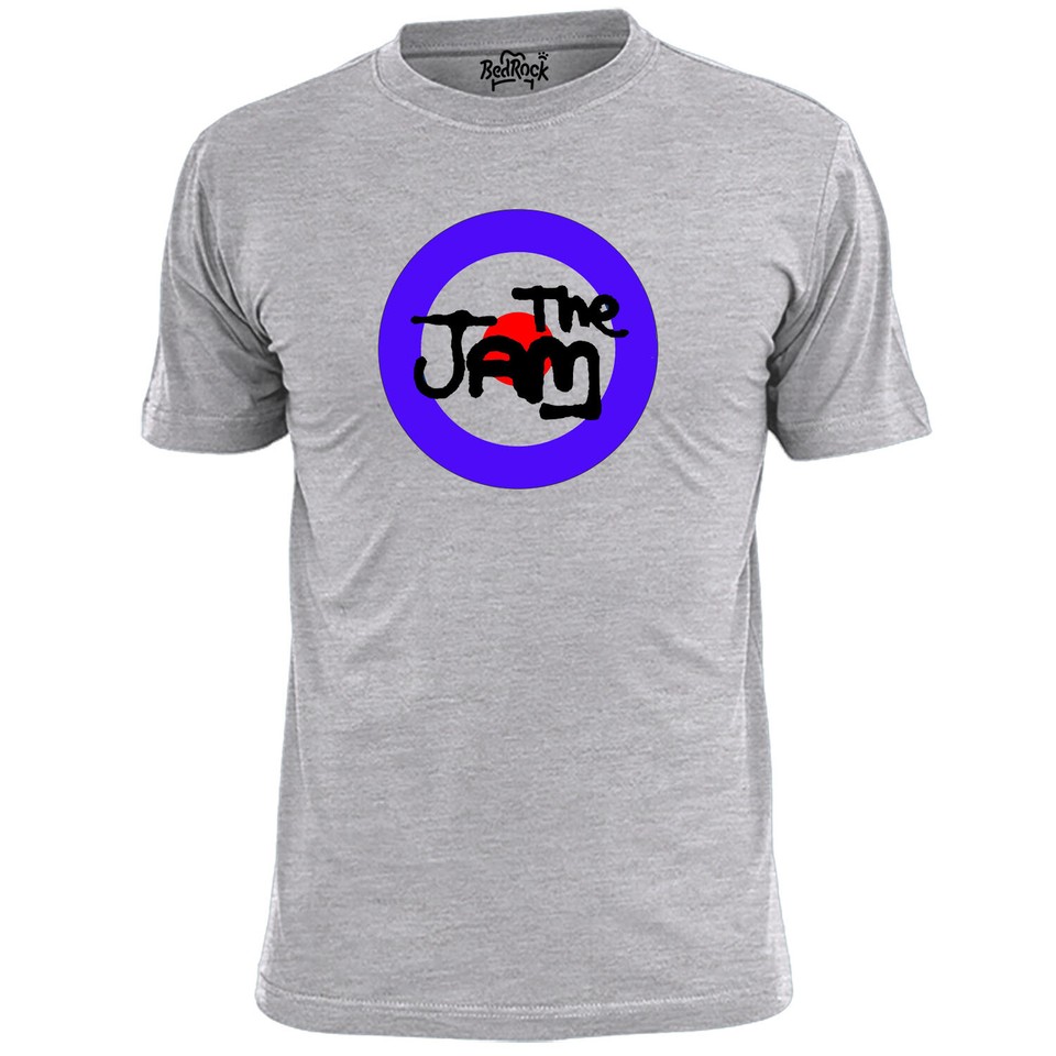 Mens The Jam Target Mod T Shirt Weller Scooter Boy Girl | eBay