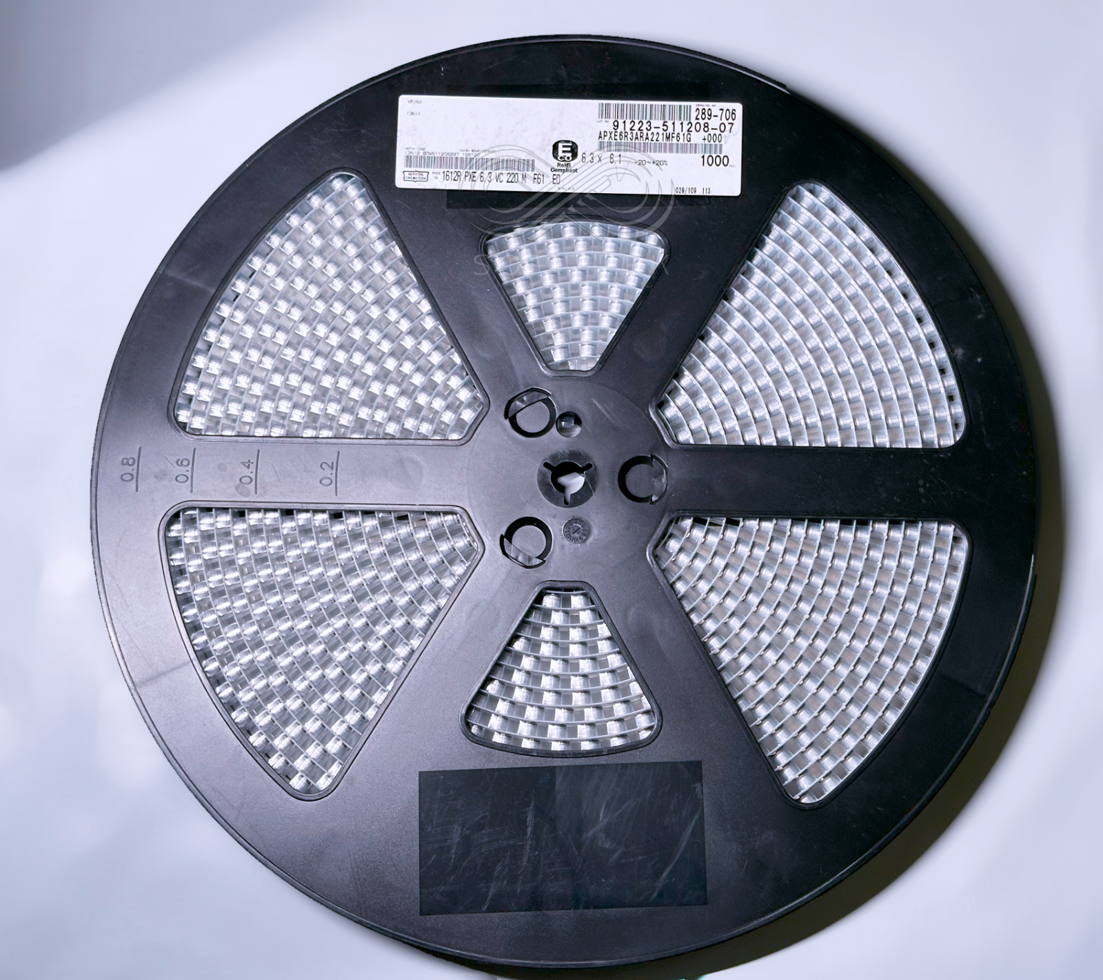 Chemi-Con 220uF 6.3V 6.3x5.8mm Aluminum Polymer Capacitor APXE6R3ARA221MF61G