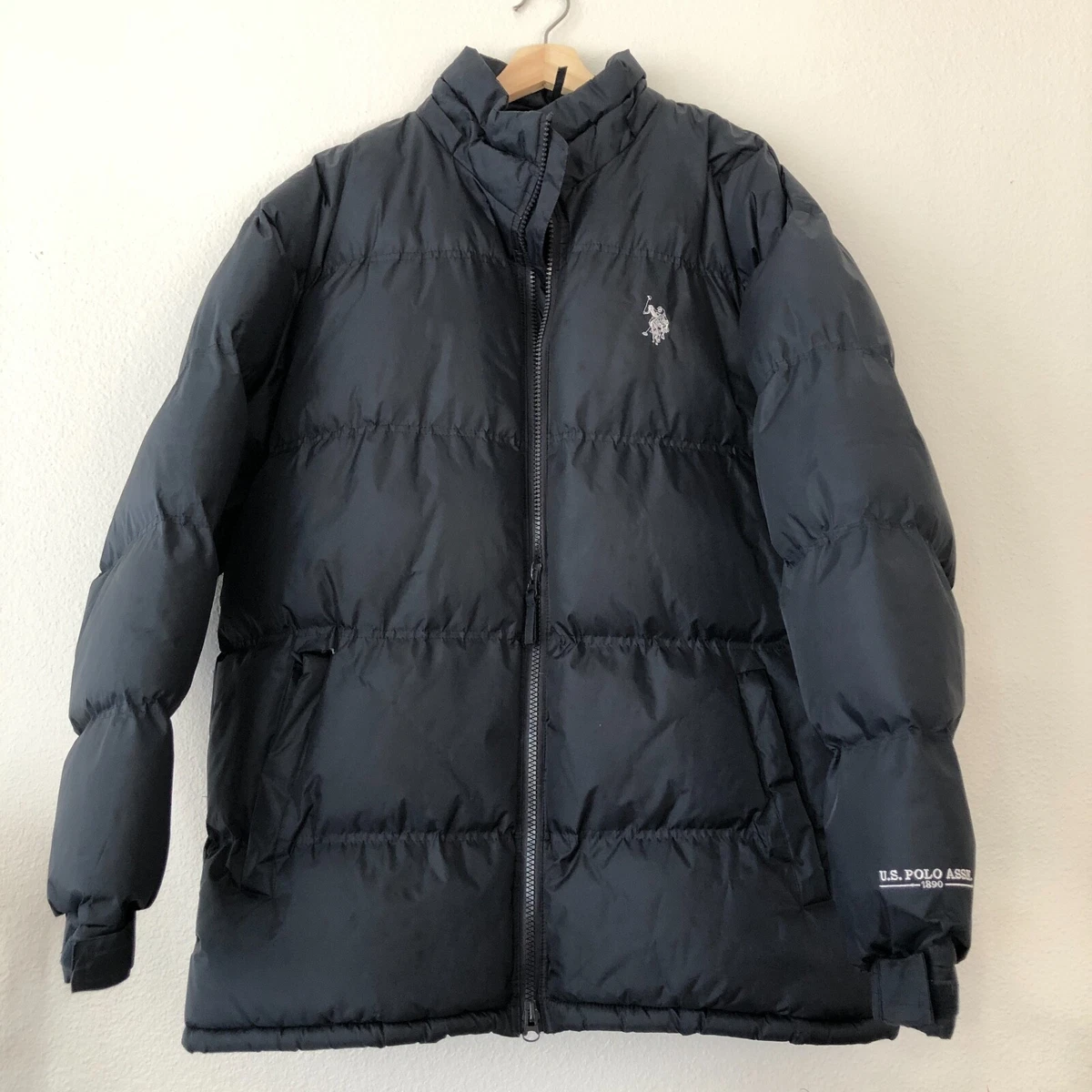 Us polo puffer jacket sale