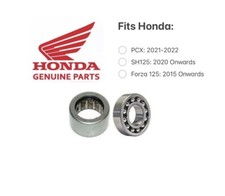 Genuine Honda Clutch Bearings 6902U + 22x29x18 Fits New SH125 PCX Forza 125