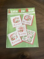 1959 LEARN HOW BOOK No 170-B Crochet Knitting Tatting Embroidery K DIXON Vintage