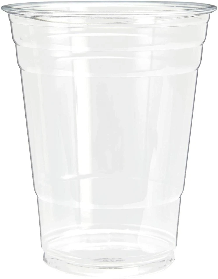Venta al por mayor Estuche de 1000 vasos de plástico PET desechables ultra transparentes de 16 oz Foto 4 de 4