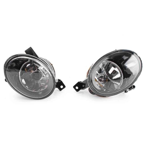 Pair Of Clear Lens Halogen Fog Lights For VW Beetle 2012-2016 – Chrome Housing, 12V 55W