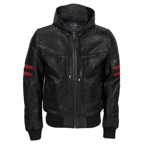 bomber jacket biker
