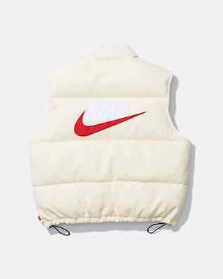 Supreme x Nike Denim Puffer Vest SS24 Black Natural Indigo Supreme x Nike Denim Puffer Vest SS24 Black Natural Indigo